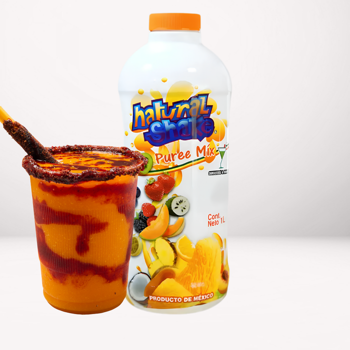Pulpa de chamoy sin conservadores para la preparación de bebidas, como coctelería, frappés, smoothies, granizados, sodas Italianas y bebidas a las Rocas. 