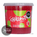 Cubeta de perlas explosivas saborizadas de fresa de la marca Chillout Pearls. Para usarse en Bubble teas, bobas o como postre.