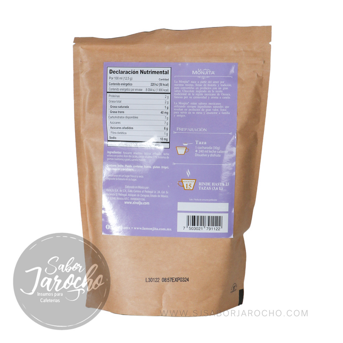Base Chocolate Oaxaca Zaachila 454 Gramos