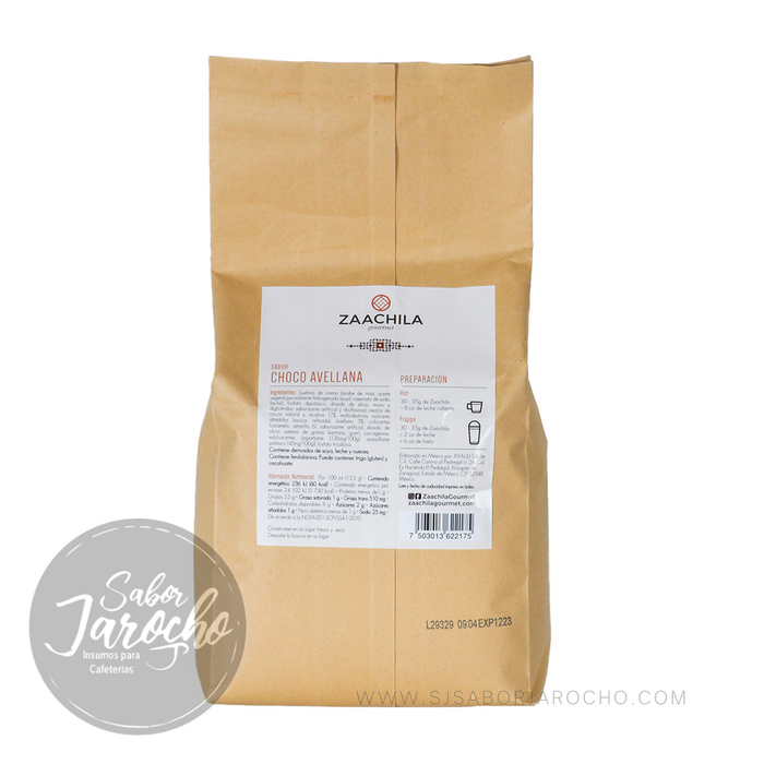 Base Choco Avellana Zaachila 1.360 Kg