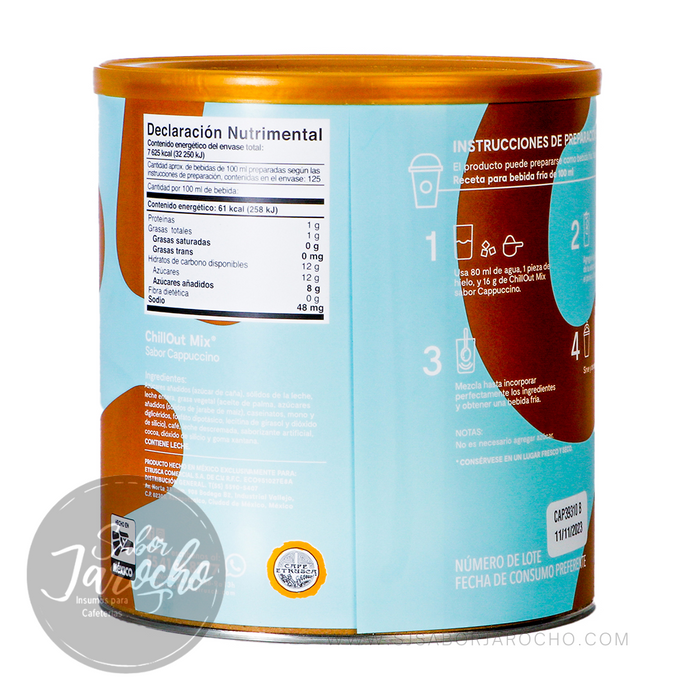 Base Cappuccino Chillout 2 Kg
