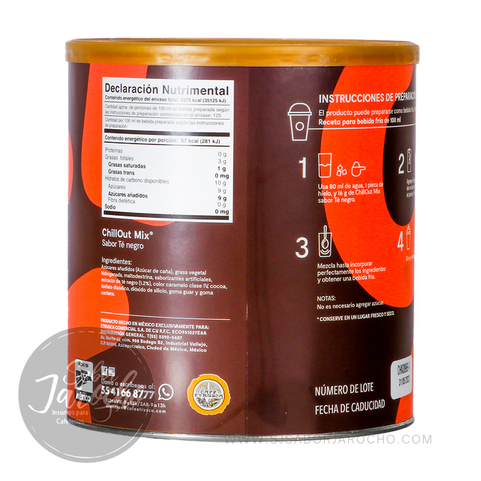 Base Te Negro Chillout 2 Kg