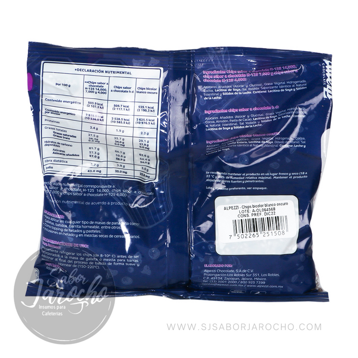 Chip Alpezzi Bicolor Caja 10 Kg